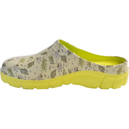 Lightweight Lily lime/small flower shoe size 36