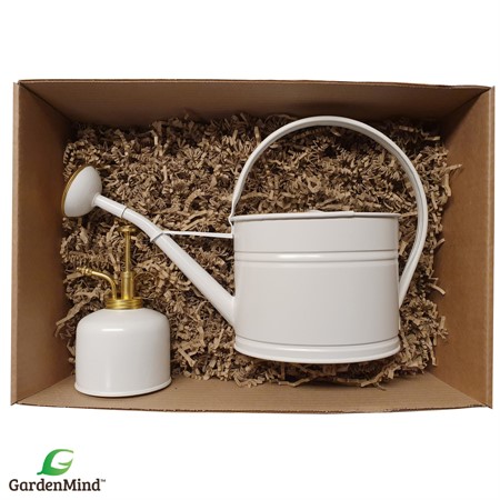 Set Dull white (watering can 1.7l + spray) GardenMind
