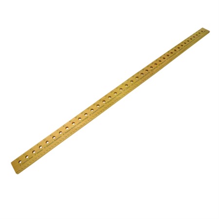 Planting ruler 1 meter with staking hole