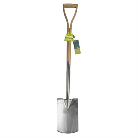 Men's spade, stainless steel