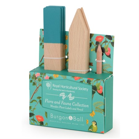 Wooden Labels - Flora and Fauna Coll.