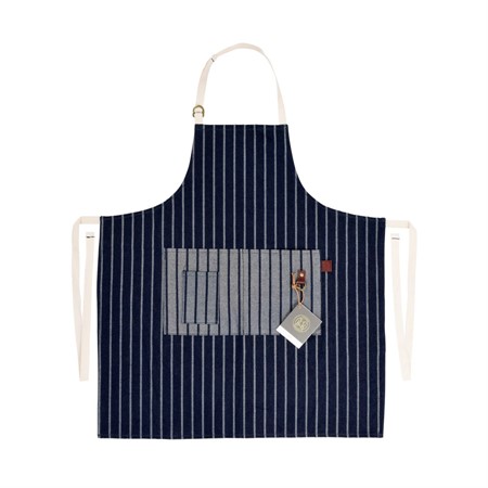 Apron with pockets - Sophie Conran, blue striped