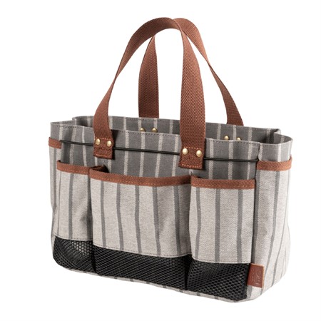 Tool bag with pockets - Sophie Conran, GREYstriped