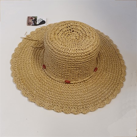 Straw hat Julie one size