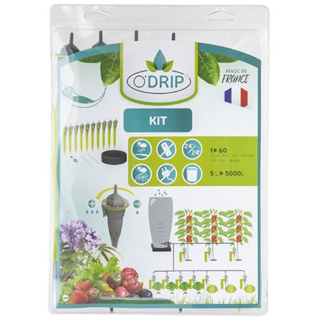 Adjustable drip irrigation for 10 plants