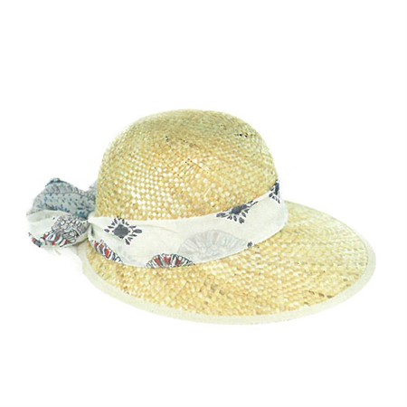 Straw hat Charlotte adjustable size
