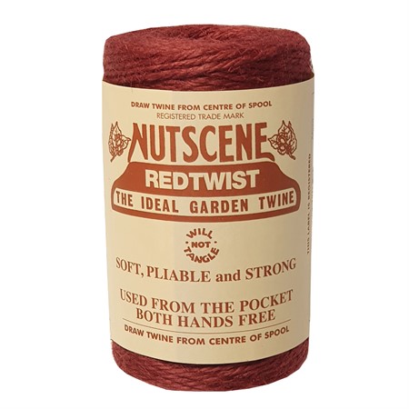 Jute cords, red 110 m