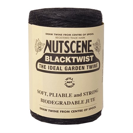 Jute cords, black 110 m