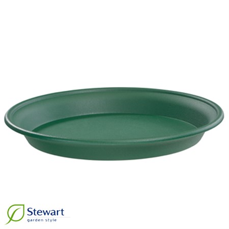 Plastfat grönt 21 cm