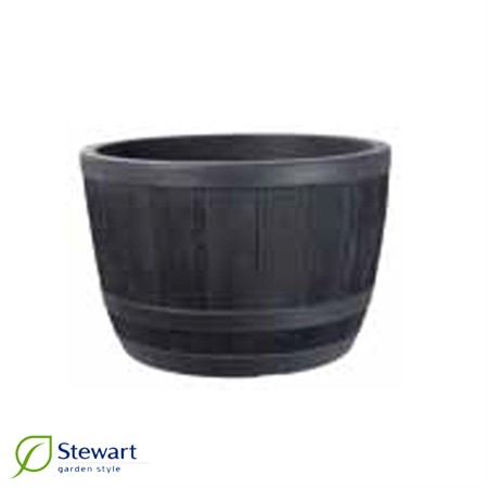 Blenheim Halv tunna svart 61cm, 80L