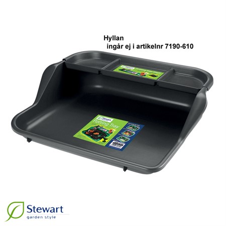 Planting table, black