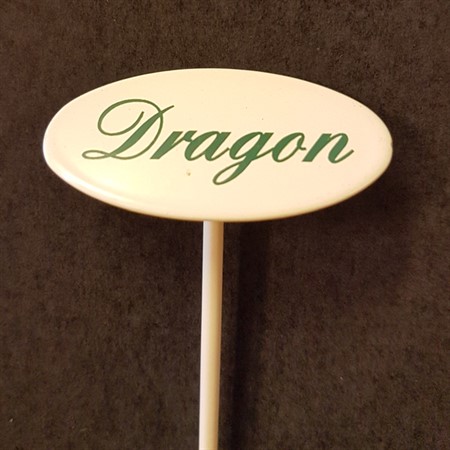 Dragon sign small on spear