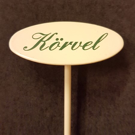 Chervil sign small on spear