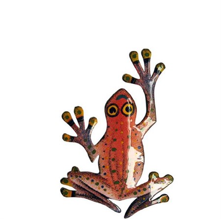 Frog 6 cm copper-coloured - Barcino