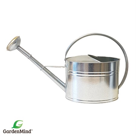 GardenMind Can Oval with rose Zinc 7L