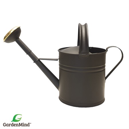 GardenMind Can Round with rose, Dull black 5 L