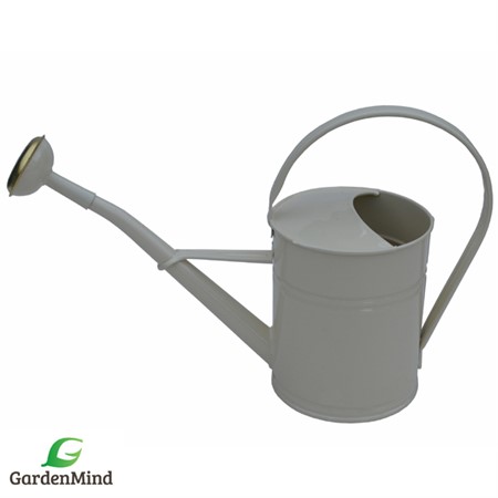 GardenMind Can Round with rose, Stone grey 2 L