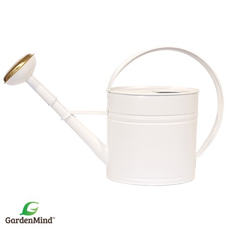 GardenMind Can Oval with rose Dull White 4L
