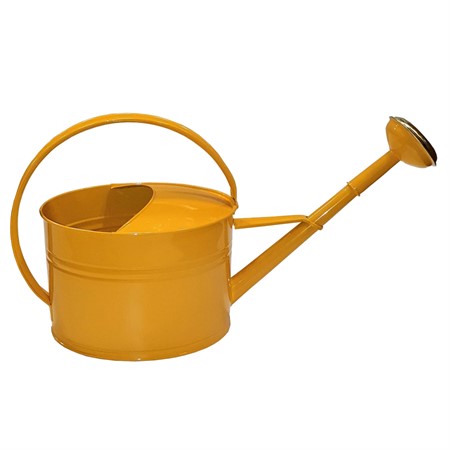 Vattenkanna oval m stril, guldgul 7L