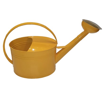 Vattenkanna oval m stril, guldgul 10L