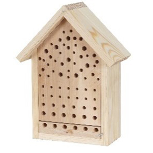 Insect hotel with observation chamber