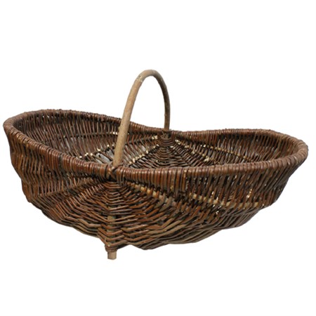 Mushroom basket in arrows, large - Naturemind