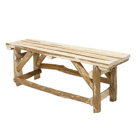 Bench natural approx. H49xW134xD43 cm