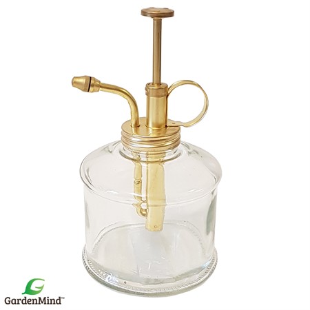 Shower Spray Glass+Brass 300 ml