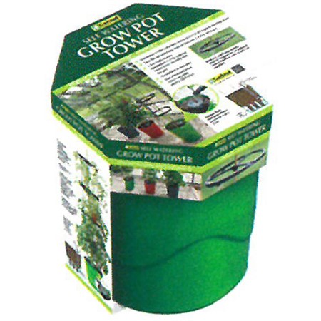 Pot green self-watering. with plant support 11 litres