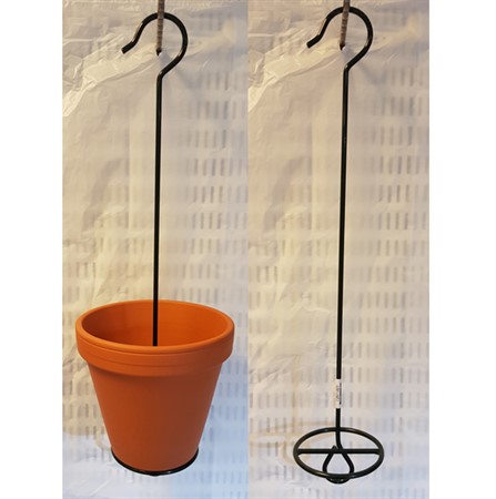 Hanging bracket for pots, green - GardenMind