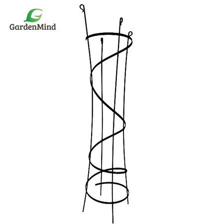 Pyramid trellis black, h190xdia38/45 cm - GardenMind