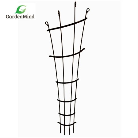 Wall trellis black, h179xw50xd14 cm - GardenMind
