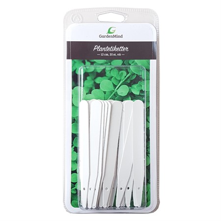 Labels 12 cm, white 25 pcs