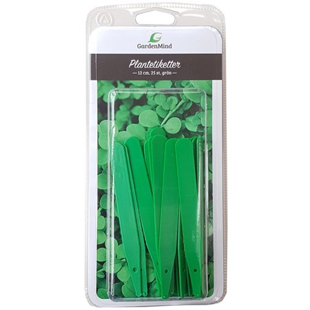 Labels 12 cm, green 25 pcs