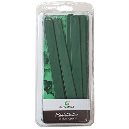 Labels 20 cm, green 10 pcs