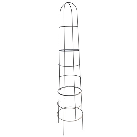 Column trellis for assembly, rusty 195 cm