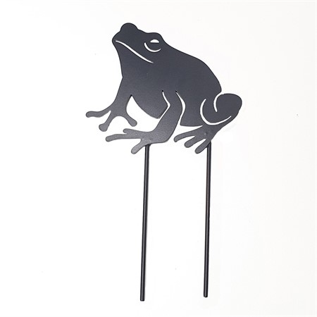 Frog, black, 15*30 cm