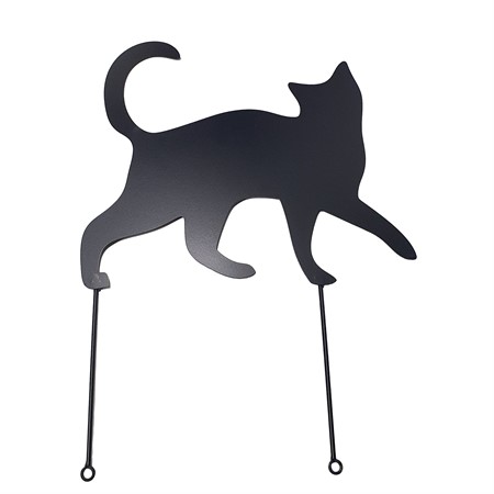 Cat, matt black, 30*40 cm