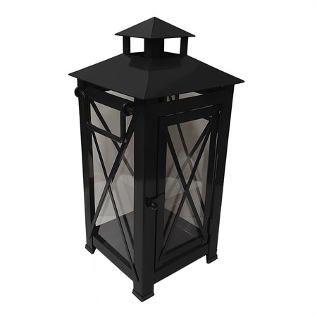 Lantern 54 with magnetic lock, black