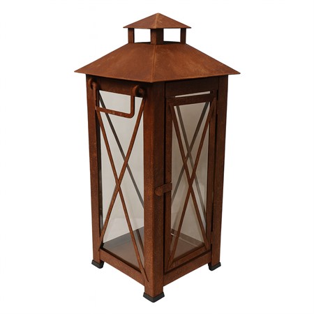 Lantern 75 with magnetic lock, rusty