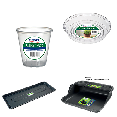 Growing containers, plastic