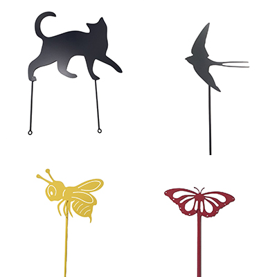 Metal Garden Silhouettes