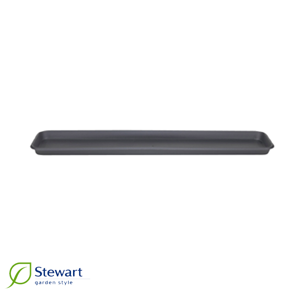 Fat till balkonglåda, 40 cm svart