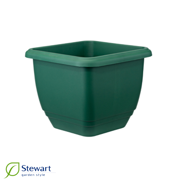 Självvattn kruka 40 cm, grön