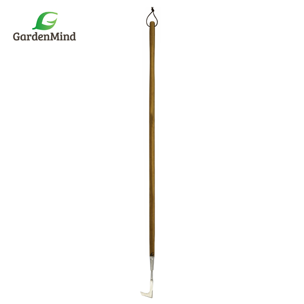 Renskniv m långt skaft rostfri